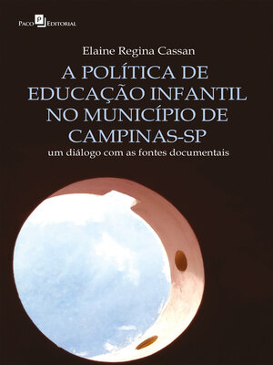 cover image of A política de educação infantil no Município de Campinas-SP